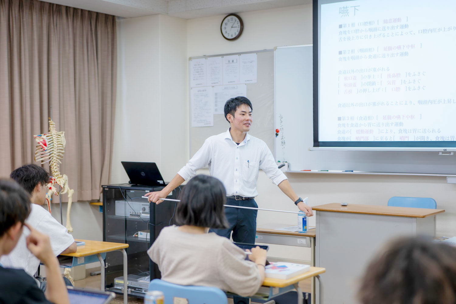 原野先生と学生